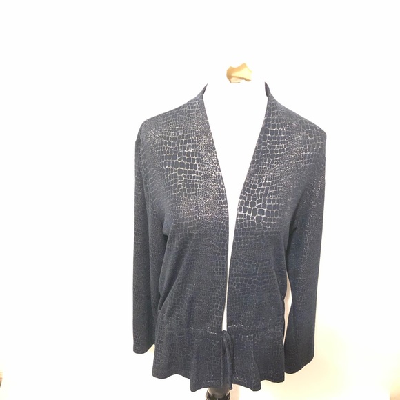 Chico's Sweaters - Chico’s blue open front cardigan size 2